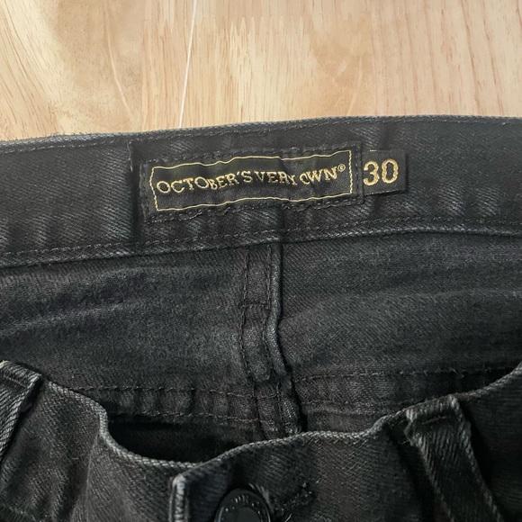 OVO Salvage Denim Black Jeans - Picture 4 of 6